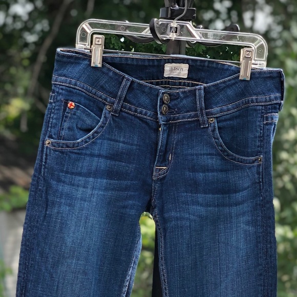 Hudson Deep Indigo Wash Classic Flap Pocket Jeans - Picture 7 of 9